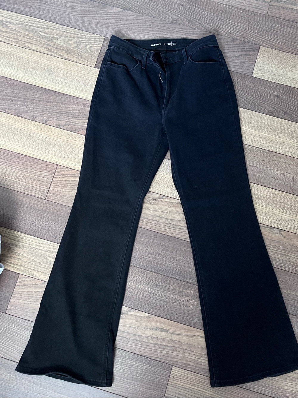 Old Navy Black Flare Jeans